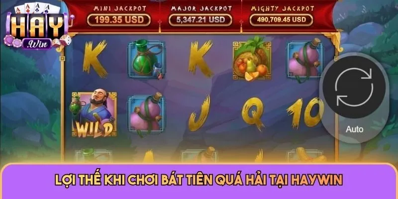 Bát Tiên Quá Hải - Game Slot Thưởng Khủng Chỉ Có Tại Haywin 3 Lợi thế khi chơi Bát Tiên Quá Hải tại Haywin