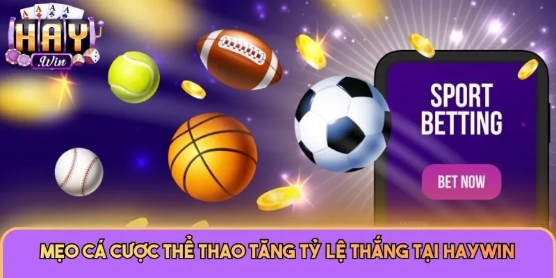 Thể Thao 3 Mẹo cá cược thể thao tăng tỷ lệ thắng tại Haywin