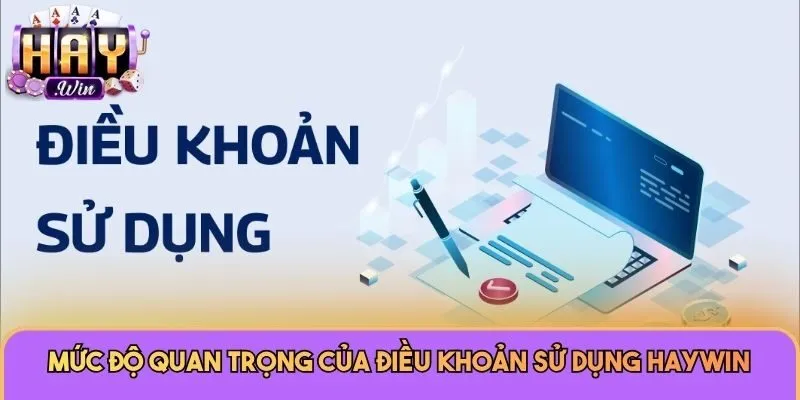 Điều Khoản Sử Dụng 1 Mức độ quan trọng của điều khoản sử dụng Haywin