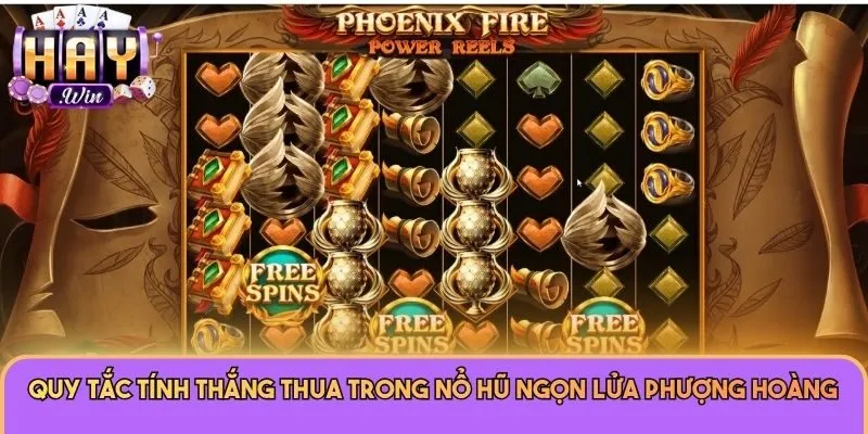 Ngọn Lửa Phượng Hoàng Haywin - Săn Hũ Vàng Rực Cháy 2 Quy tắc tính thắng thua trong nổ hũ Ngọn Lửa Phượng Hoàng