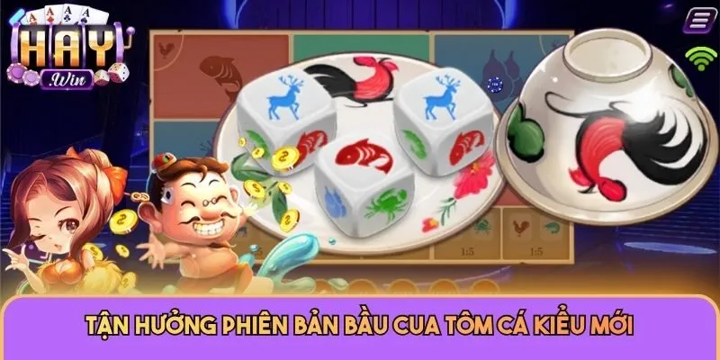 Bầu Cua Tôm Cá Haywin - Khám Phá Game Đổi Thưởng Cực Chất 1 Tận hưởng phiên bản Bầu Cua Tôm Cá kiểu mới
